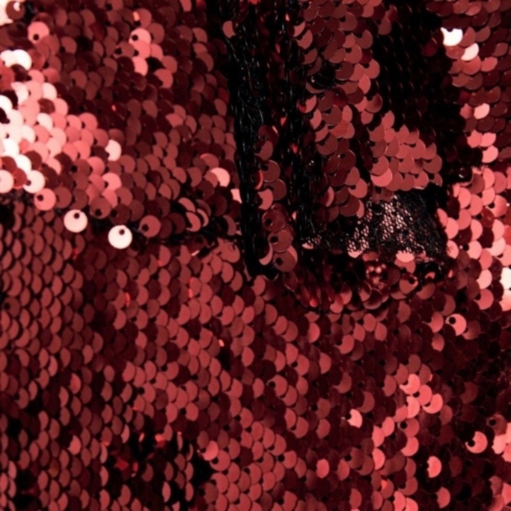 NWT Zara luxury holiday party wedding red mini sequin dress - Picture 6 of 12